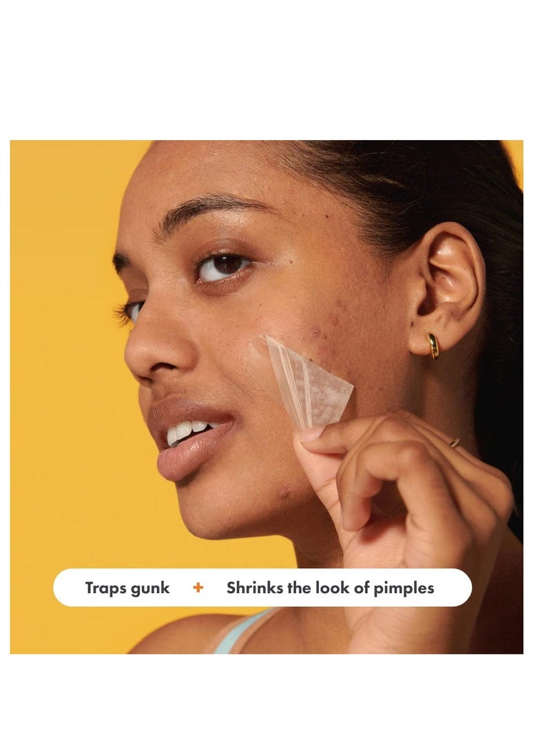 Mighty Patch Mighty Patch™ Face Patch from Hero Cosmetics - XL Hydrocolloid Face Mask for Acne, 5 Large Pimple Patches for Zit Breakouts on Nose, Chin, Forehead & Cheeks - Vegan-Friendly (1 Count)  - Image 3