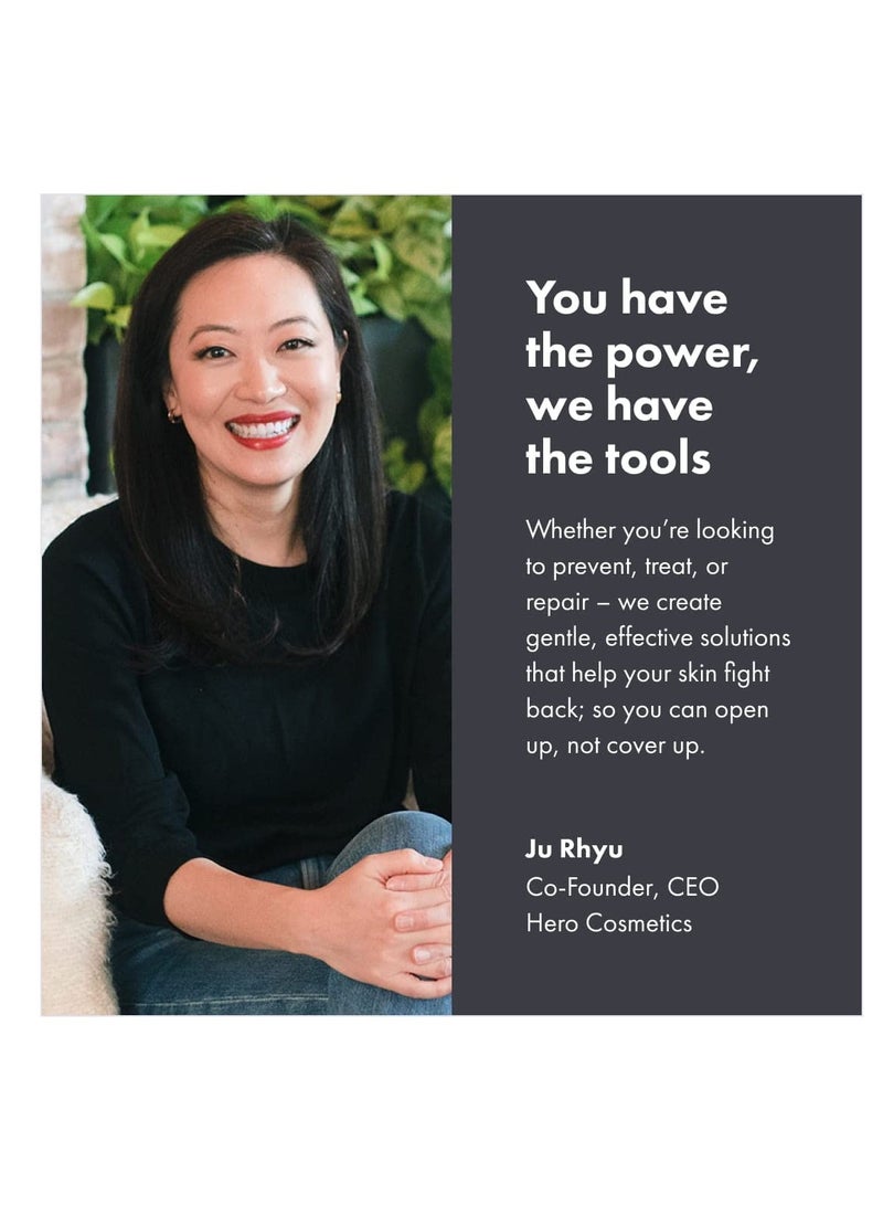 Mighty Patch رقعة الوجه مايتي باتش™ من هيرو كوزمتيكس - قناع وجه غرواني مائي بحجم XL لحب الشباب، 5 رقع كبيرة للبثور لعلاج حب الشباب على الأنف والذقن والجبهة والخدين - صديق للنباتيين (عدد واحد) - Image 1