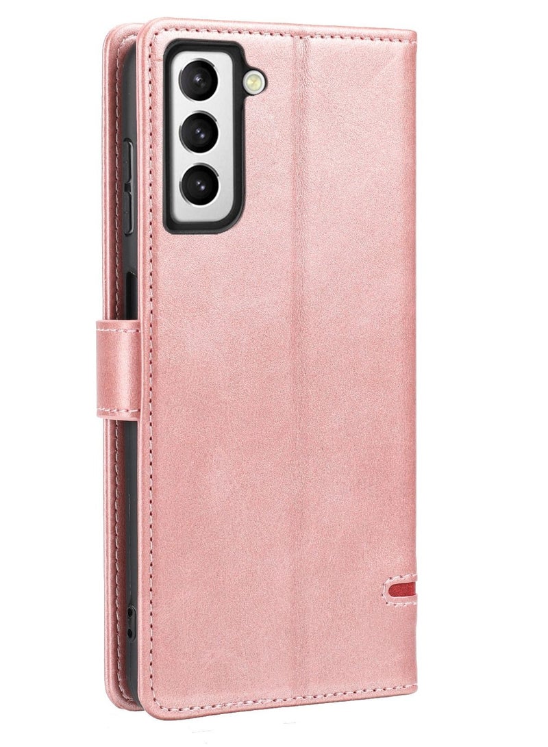 Suteni Flip Cover Card Slots Leather Phone Case for Samsung - Image 2