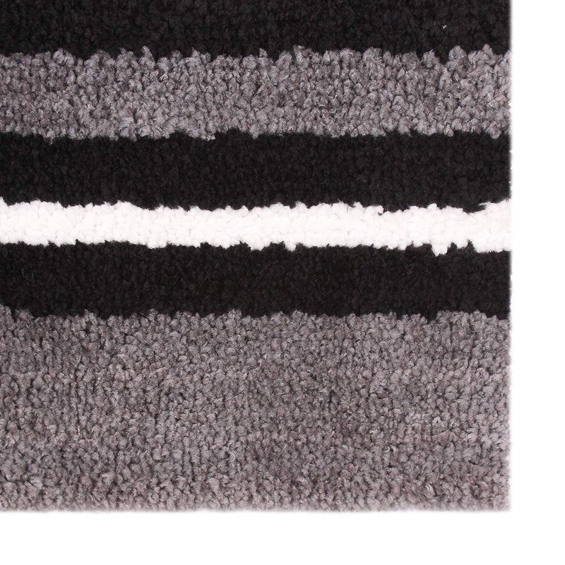 SKIVE India Kitchen Mat and Runner with Anti Skid BackingColour Redpatta Grey Set of 2 40x12040 x 60 CM - Image 5