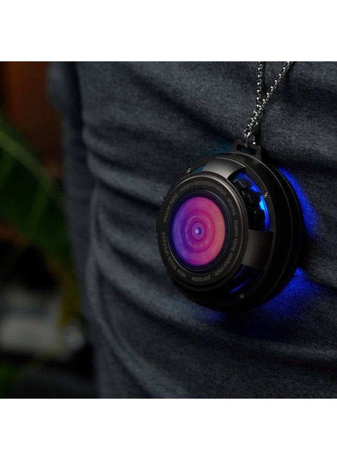 سماعة بلوتوث مع فتّاحة سبينر - هيكل من سبائك الزنك - مدة تشغيل فائقة الطول - دوران صامت - صوت ستريو عالي الدقة - بلوتوث 5.3 - هدية لتخفيف التوتر - Image 3