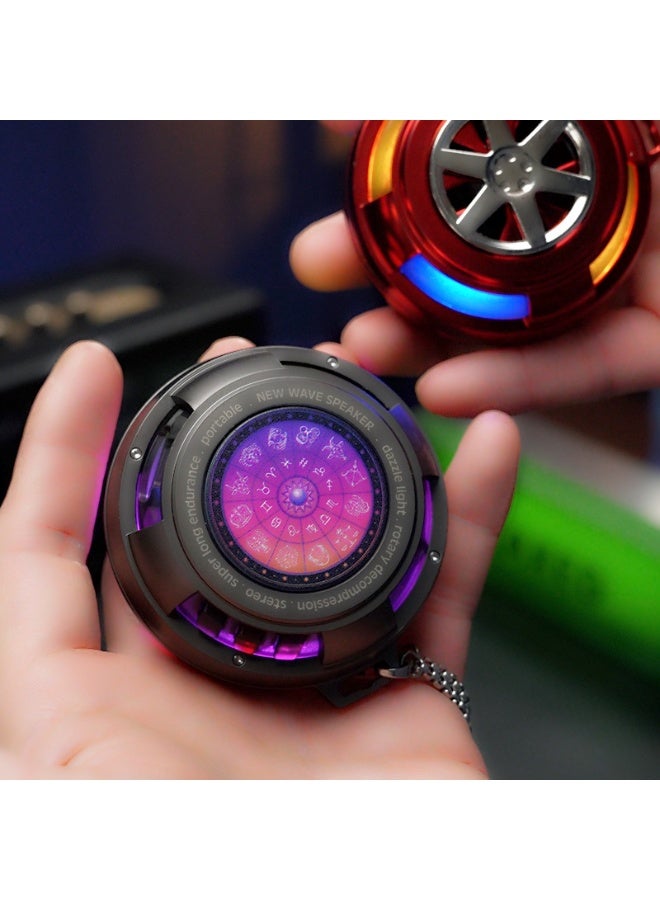 سماعة بلوتوث مع فتّاحة سبينر - هيكل من سبائك الزنك - مدة تشغيل فائقة الطول - دوران صامت - صوت ستريو عالي الدقة - بلوتوث 5.3 - هدية لتخفيف التوتر - Image 2