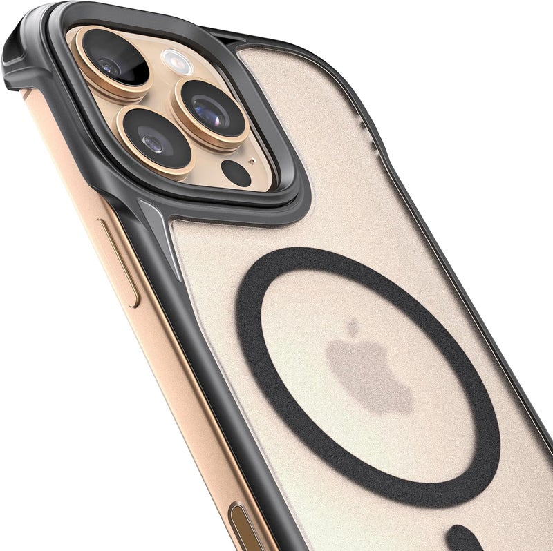 Rebel iPhone 16 Pro Max Clear Case [Frosted Flex Series] Exposed Sides for Comfort, Strong MagSafe Compatible, Matte Texture, Protective Shockproof, Upgraded Frameless Cover, 6.9 Inch Phone 2024 - Image 5