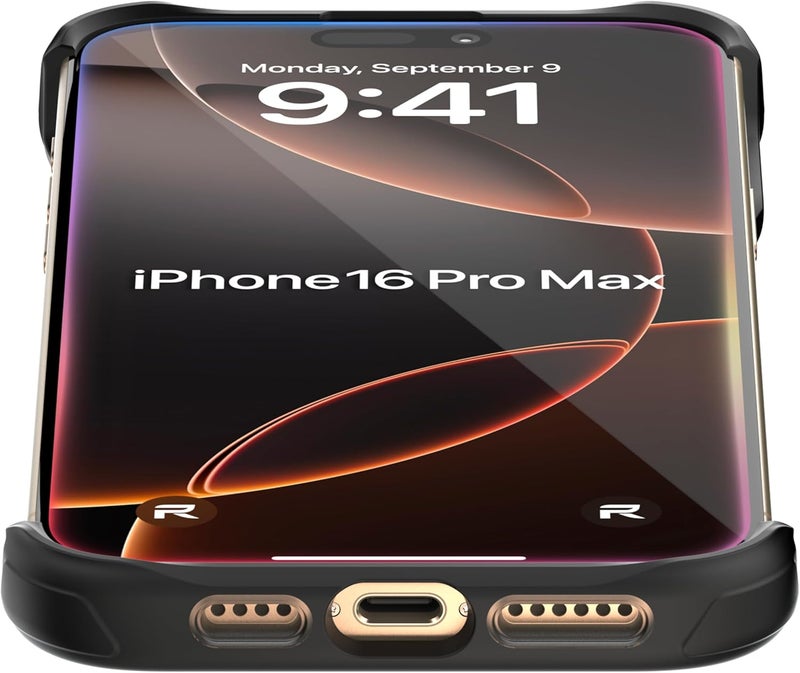 Rebel iPhone 16 Pro Max Clear Case [Frosted Flex Series] Exposed Sides for Comfort, Strong MagSafe Compatible, Matte Texture, Protective Shockproof, Upgraded Frameless Cover, 6.9 Inch Phone 2024 - Image 3