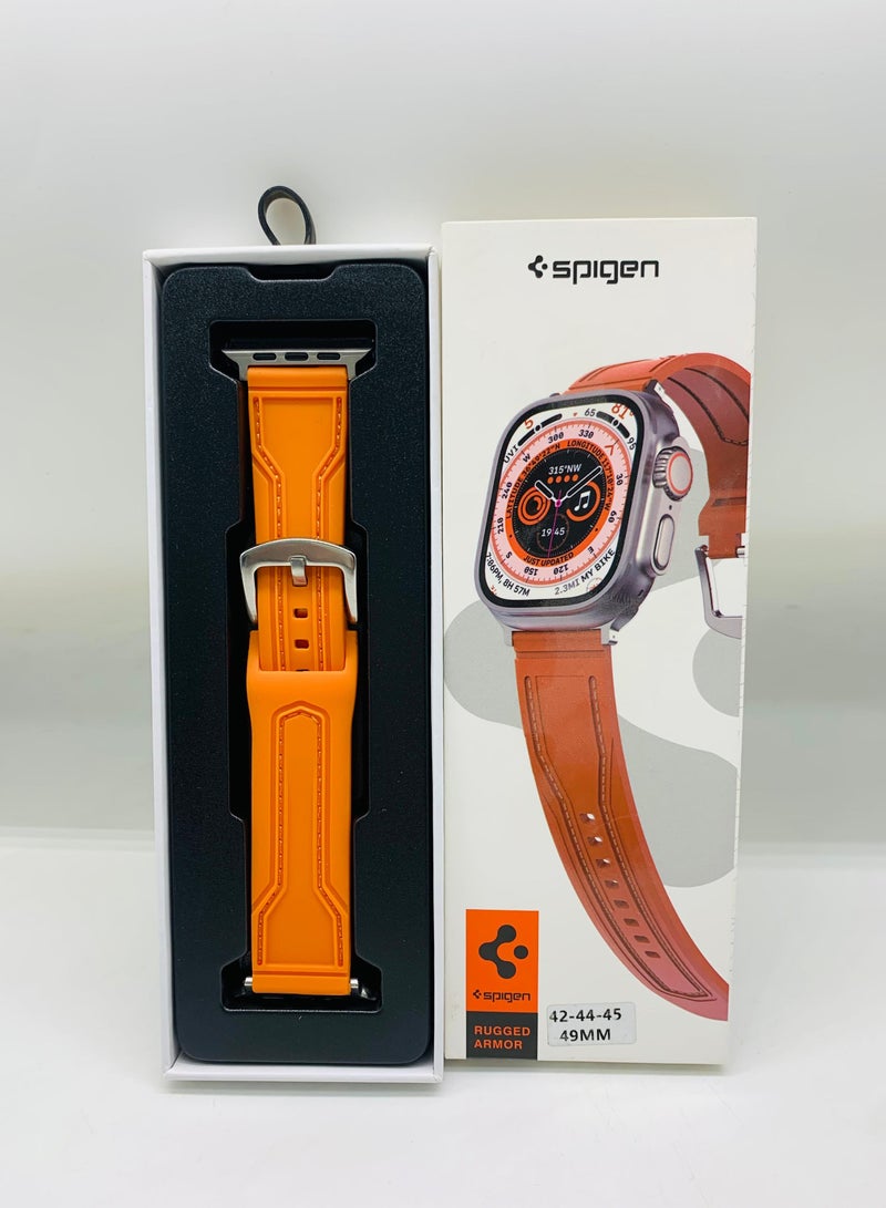 Sport Strap SP-01 42/44/45/49mm Strape For smart watch - orange