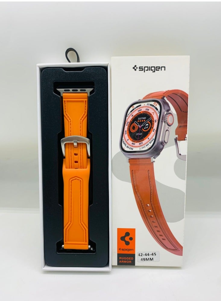 Sport Strap SP-01 42/44/45/49mm Strape For smart watch - orange
