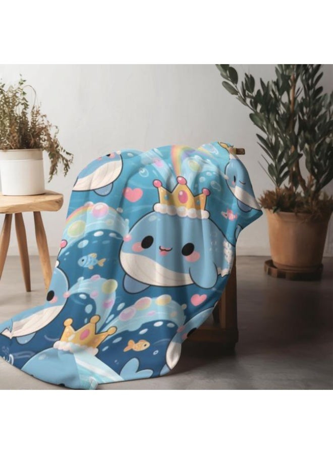general Wisdom Fairy (latest) flannel thin blanket (warm and comfortable, suitable for sleep, game use, dust and sandproof) 150cm*200cm - 22 - Image 3