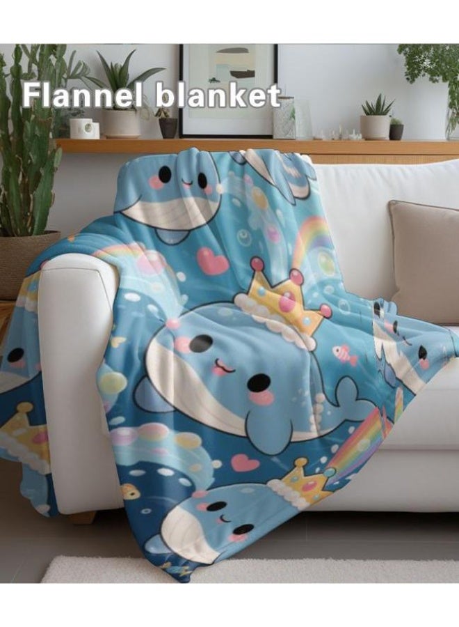 general Wisdom Fairy (latest) flannel thin blanket (warm and comfortable, suitable for sleep, game use, dust and sandproof) 150cm*200cm - 22 - Image 4