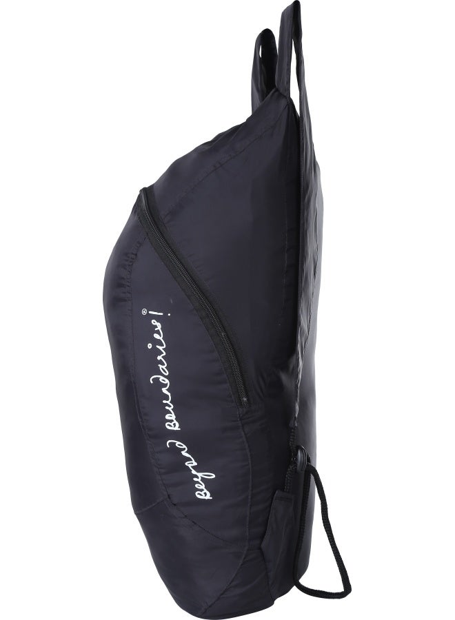 جرينلاندز حقيبة ظهر قابلة للطي GNL – خفيفة الوزن ومقاومة للماء، لون أسود - Image 4