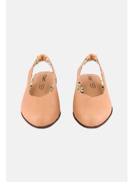 TOMS Women Julie Slingback Mules, Tan  - Image 2