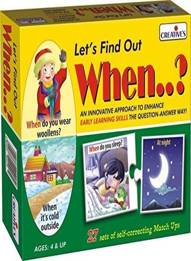 Creative Educational Aids P. Ltd. Adult Let's Find Out When & Creative Educational Aids 0613 Story Telling Step-By-Step - 2 (6 Steps) Combo - Image 2