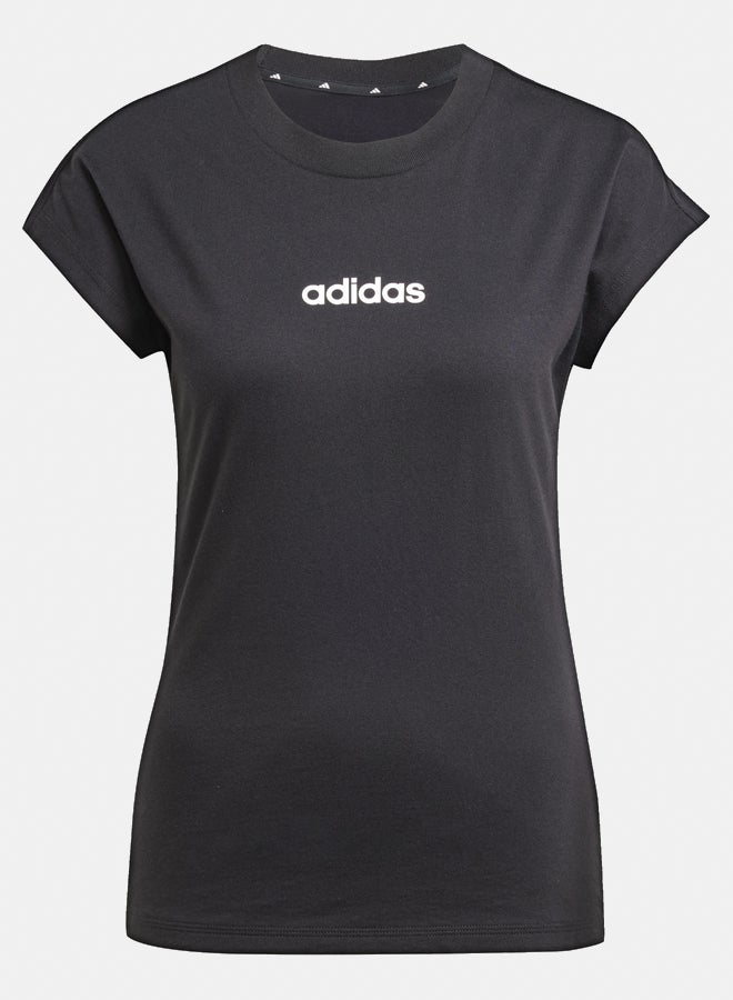 Adidas essentials linear cotton women's graphic t-shirt - Image 2
