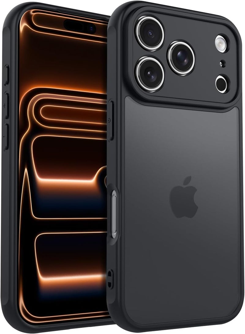 Demark Matte Case for iPhone 17 Pro,Frosted Translucent Back Phone Cover,Shockproof Drop Protection Cover for iPhone 17 Pro Case (iphone 17 Pro) - Image 1
