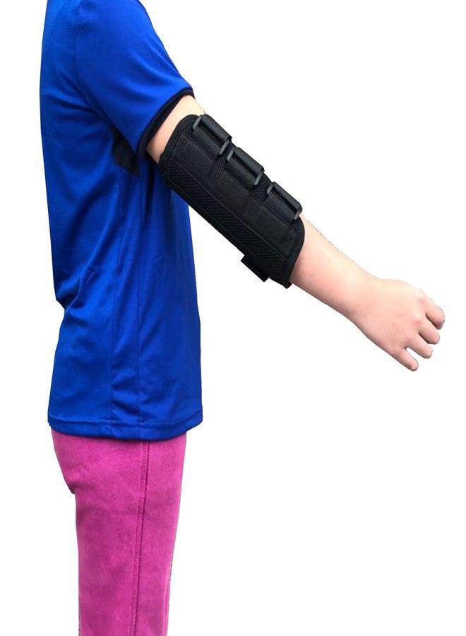 Mybow Elbow Splint Brace Thumb Sucking Stop for Kids Pediatric Elbow Brace Child Arm Splint Cubital Tunnel Ulnar Nerve Entrapment Brace Elbow Protector Support Wrap - Small - Image 1