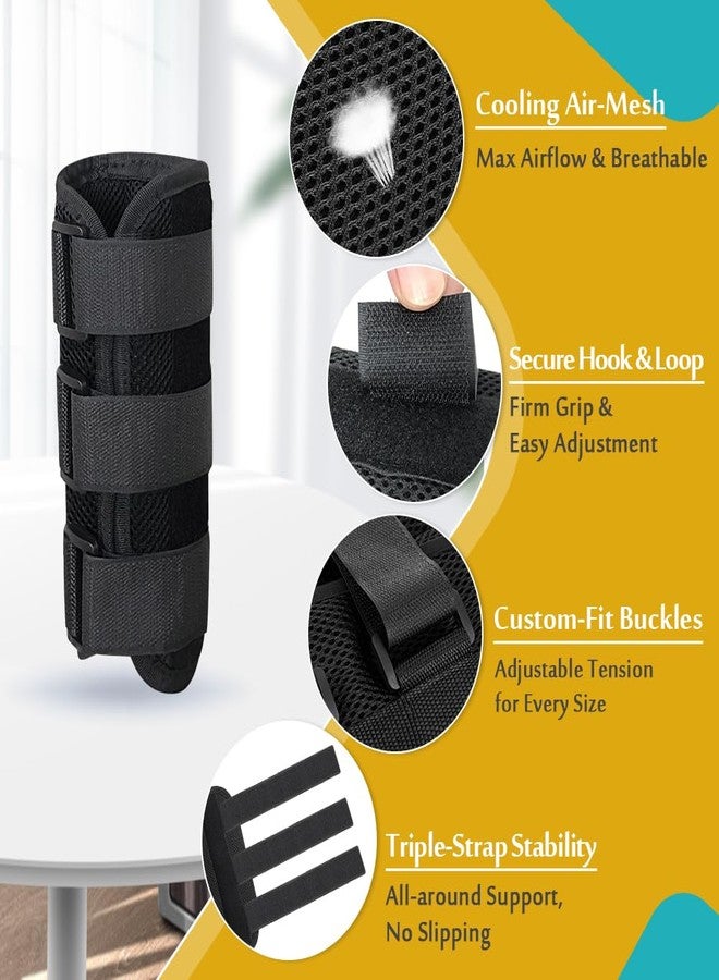 Mybow Elbow Splint Brace Thumb Sucking Stop for Kids Pediatric Elbow Brace Child Arm Splint Cubital Tunnel Ulnar Nerve Entrapment Brace Elbow Protector Support Wrap - Small - Image 4