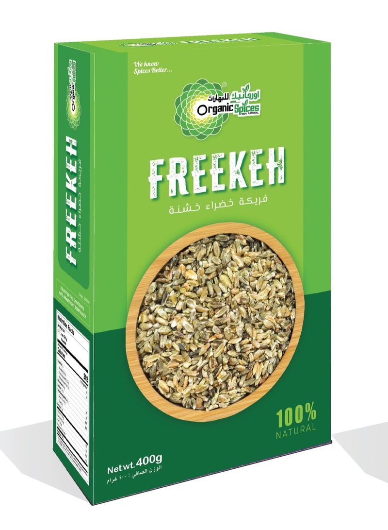 ORGANIC SPICES Freekeh 400gms