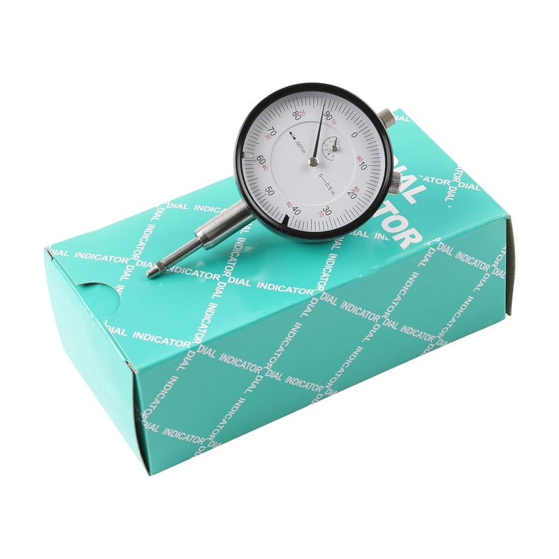HFS (R) 0-1/2" Dial Indicator Lathe Tool High Precision, 0.5" Measuring Range, 0.001" Graduation Interval - Image 4