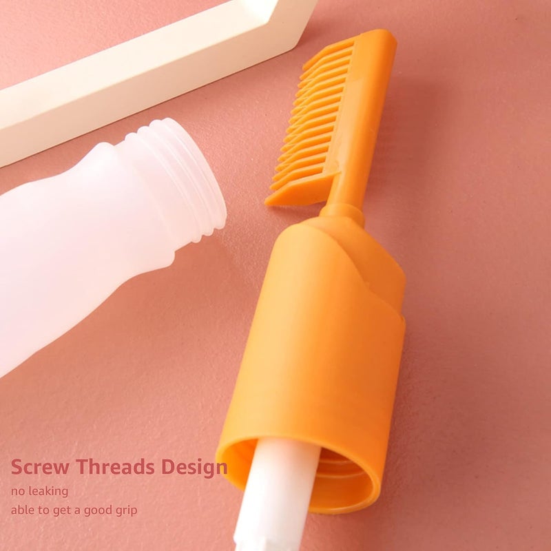Cozron Cozron 110ml Empty Hair Dye Bottle Hair Dye Applicator Bottle with Comb Hair Dyeing Coloring Conditioning ToolHair Dye Refillable Bottle Hair Color Bottle Pack Of 1 - Image 5