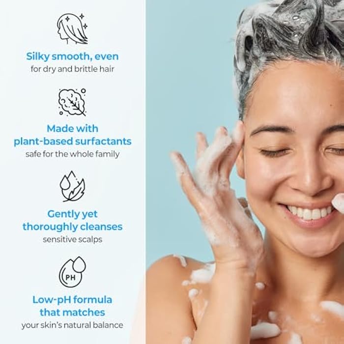 Korean Tear-Free Baby Shampoo – Gentle & Mild Formula for Sensitive Scalp and Hair | Sulfate-Free, pH Balanced, with Fruity Scent and Fermented Oil for Moisturizing Care, 10.14 fl. oz - Image 3