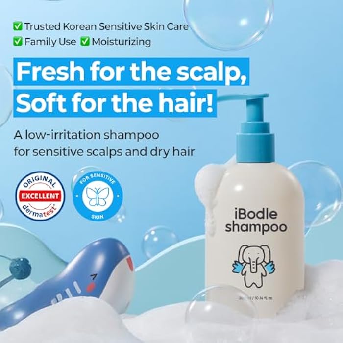 Korean Tear-Free Baby Shampoo – Gentle & Mild Formula for Sensitive Scalp and Hair | Sulfate-Free, pH Balanced, with Fruity Scent and Fermented Oil for Moisturizing Care, 10.14 fl. oz - Image 2