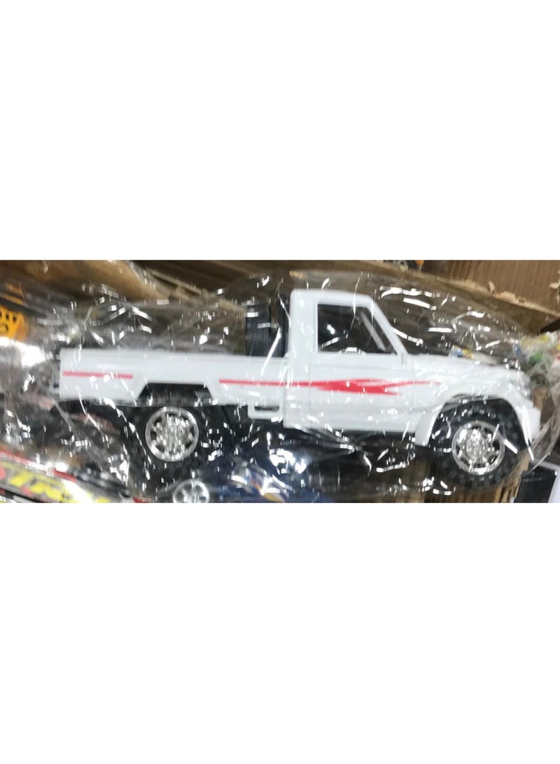 Large chas car for children, white color
