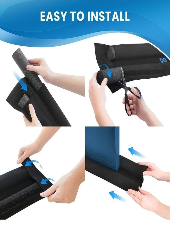 Zeccorp Door Guard Gap Filler for Door Bottom Seal Strip - Sound-Proof, Reduce Noise, Energy Saving Door Stopper for Reduce Door Dust, Insects Protector (2) - Image 3