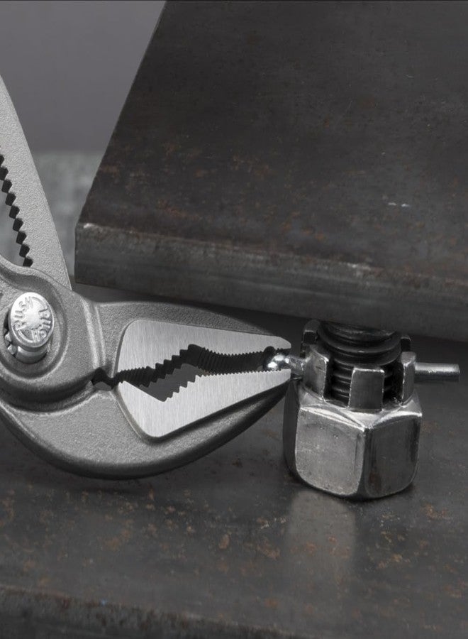 كنيبيكس كماشة مضخة المياه كوبرا ES من مجموعة أدوات KNIPEX 87 51 180 SBA، مقاس 7-1/4 بوصة - Image 4