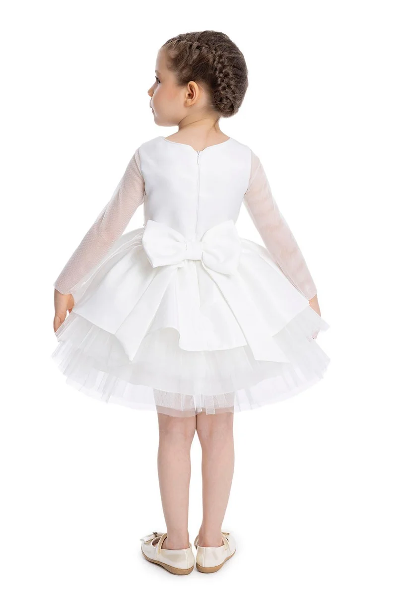 Via Bambino Lovely White Baby Dress 34193