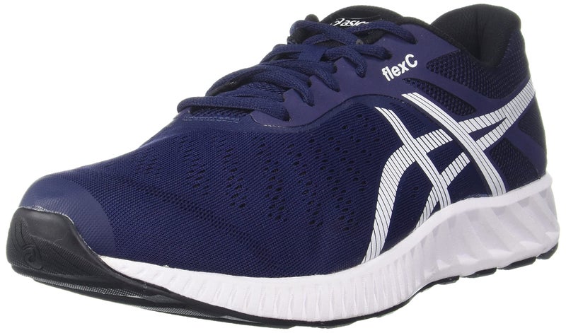 ASICS Mens Flex C Peacoat/Black Sneakers - 8 UK (1201A275.400) - Image 1