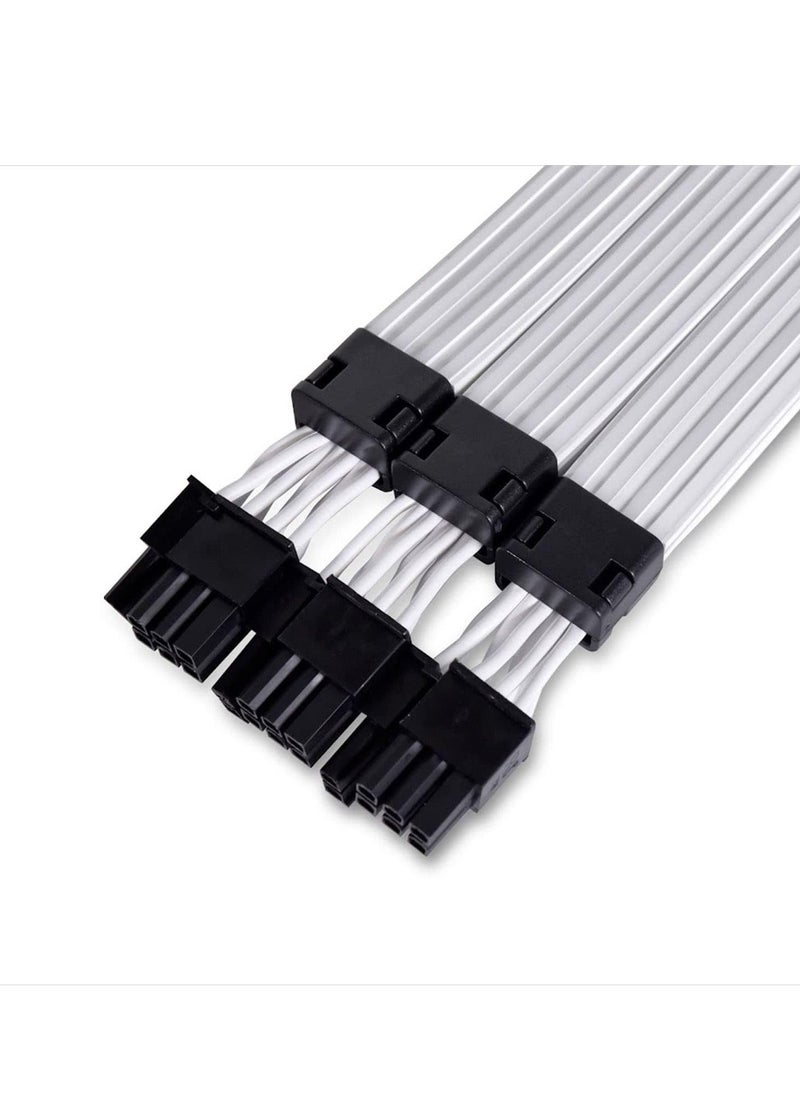 Generic - Strimer Plus V2 Triple 8 Pin (PW12-PV2) -Addressable RGB VGA Power Cable (No Controller Included) - for Triple 8 PIN GPU Connector, PW12-PV2 - Image 1