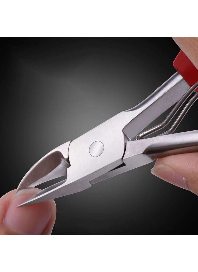 Chavin - Stainless Steel 4 Piece Cuticle Nipper File Manicure Nipper Set CIN648KR - Image 1