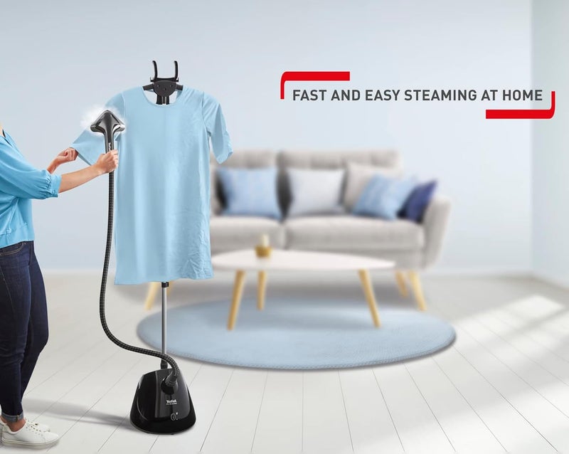 T-fal TEFAL Garment Steamer | Pro Style One Upright | Removable 1.5L water tank | steam output of 37g/min | 1700 W | Black | 2 Years Warranty | IT2461M0 - Image 3