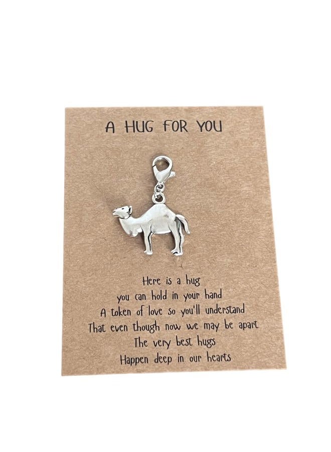 AMOBESTER Camel Clip on Charms Jewelry with Lobster Clasp for Camel Lover Necklace Bracelet Zipper Pull - Image 1