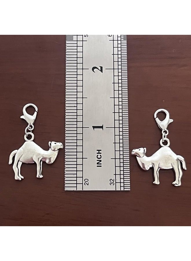 AMOBESTER Camel Clip on Charms Jewelry with Lobster Clasp for Camel Lover Necklace Bracelet Zipper Pull - Image 2
