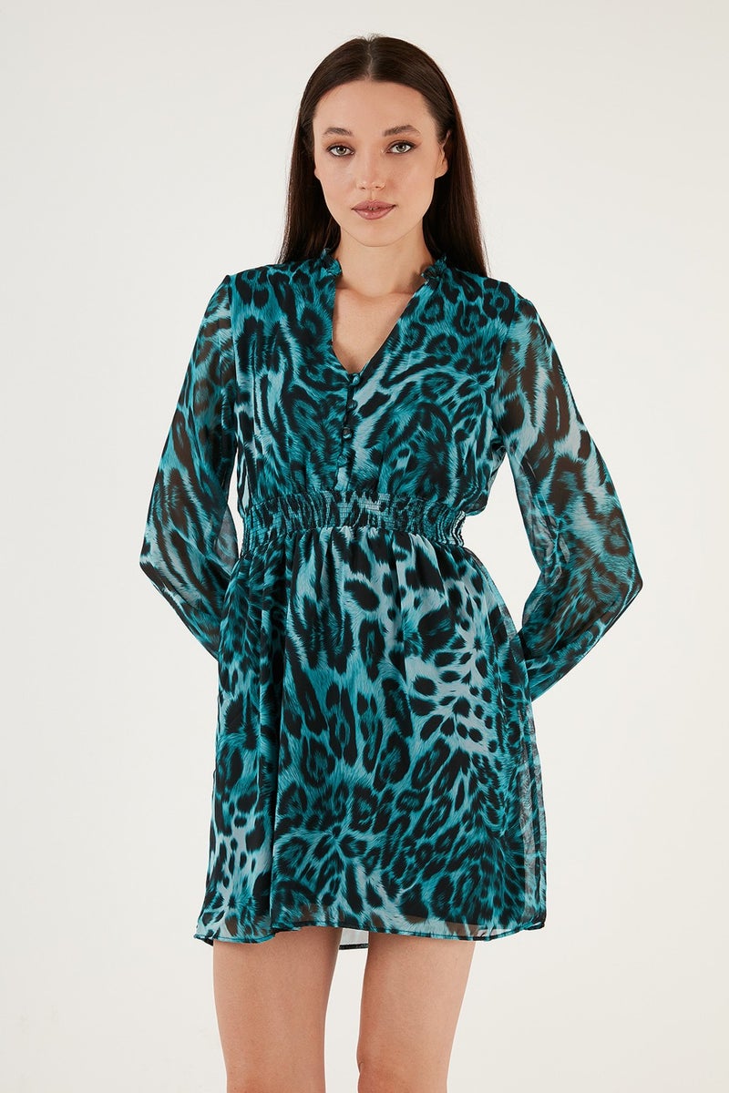 Lela Animal Print Dress  - Image 5