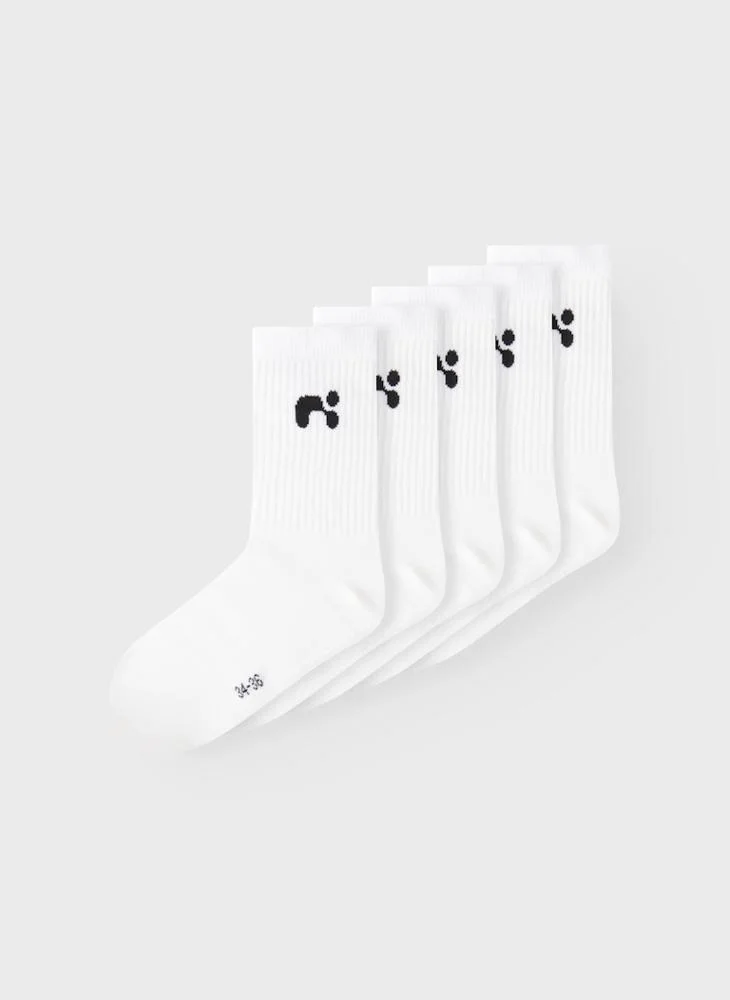 NAME IT Youth 5 Pack Of Ankle Socks