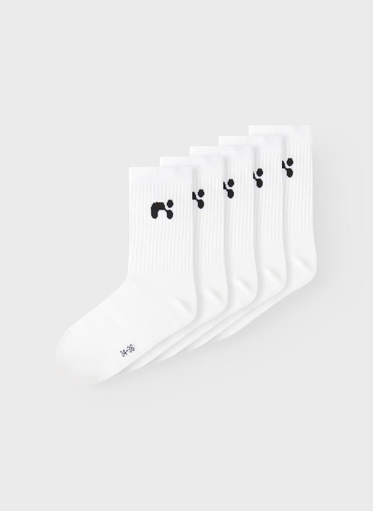 NAME IT Youth 5 Pack Of Ankle Socks - Image 1