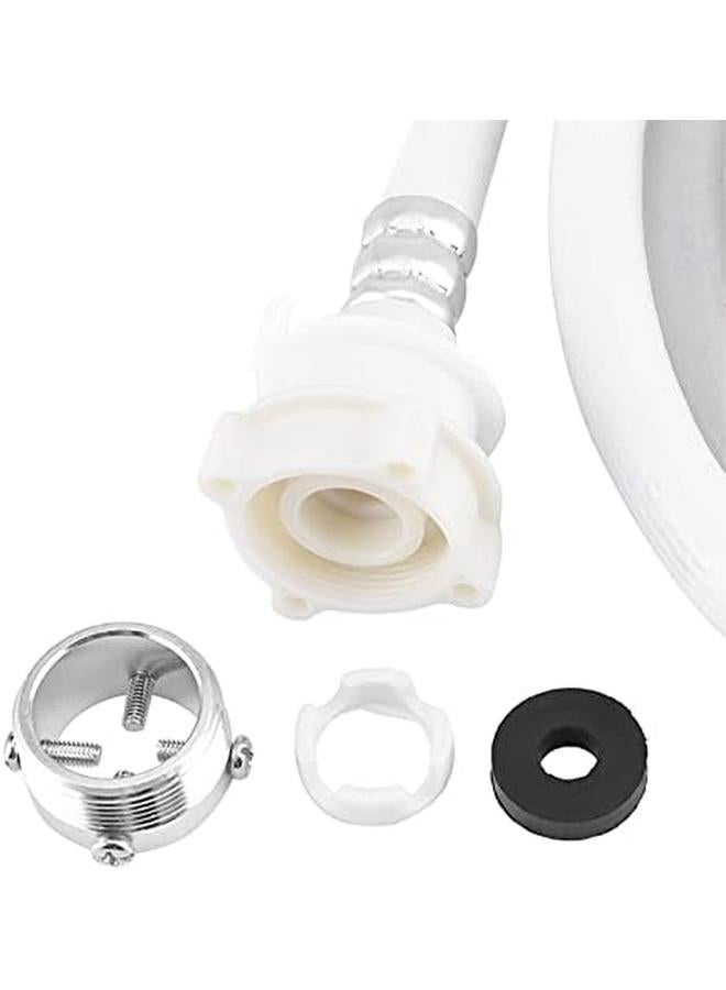 Water Inlet Hose Corrosion High Pressure Resistant Hose White Tension Resistant For Home Automatic Washing Machine 2M  - Image 4
