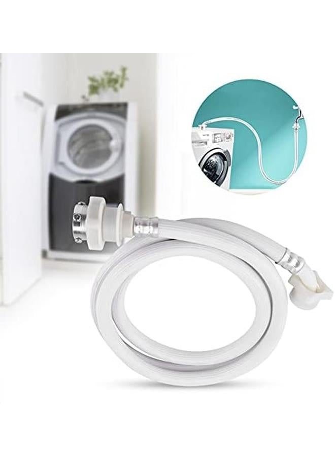 Water Inlet Hose Corrosion High Pressure Resistant Hose White Tension Resistant For Home Automatic Washing Machine 2M  - Image 2