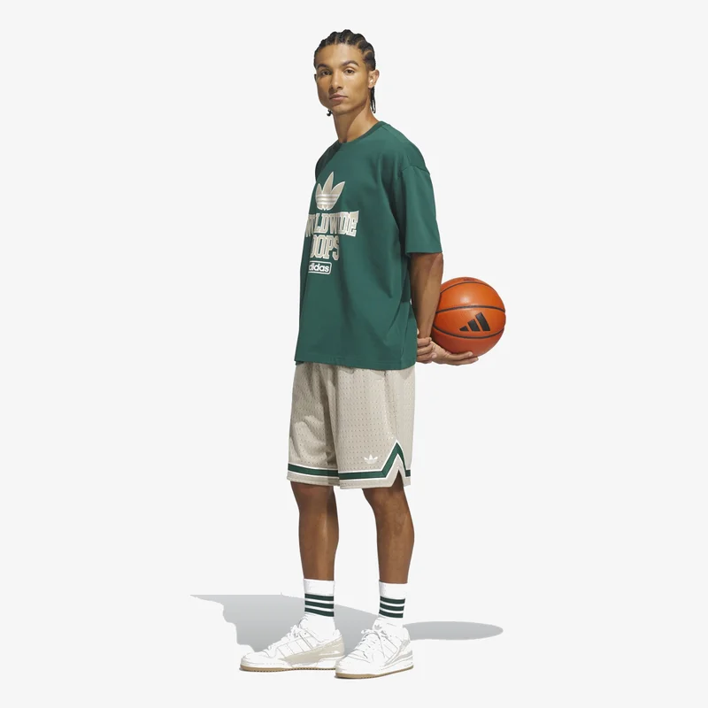 Adidas Originals  ORIGINALS WORLDWIDE HOOPS ONE WORLD T-Shirt  | Best Price UAE