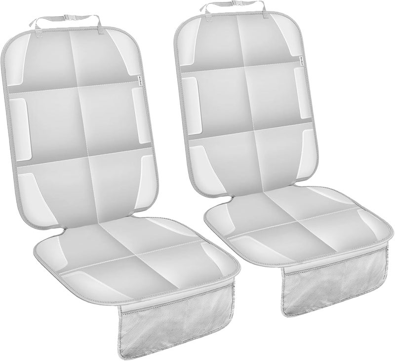 Car Seat Protector for Child Car Seat, Waterproof 600D Fabric Carseat Seat Protectors with 2 Large Pockets and Non-Slip Backing- Not Easy to Fade - Image 1