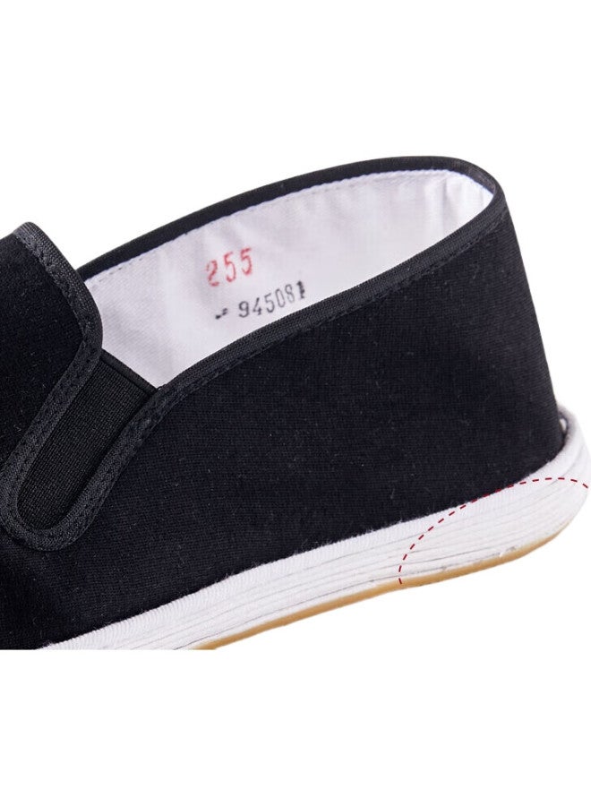 Weizhi Old Beijing Cloth Shoes, Traditional Handmade Thousand-Layer Sole, Slip-On Lazy Men'S Cloth Shoes, Elderly Shoes, Wz1006, Size 44 - Image 2