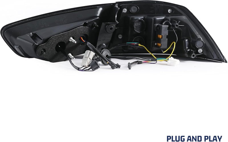 glistuning LED Tail Lights Assembly for Mitsubishi Lancer 2009-2018 EVO X with Sequential Turn Signal - Image 5