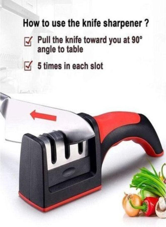 ACLIX Kitchen Knife Sharpener Multicolour - Image 3