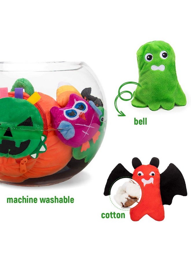 teytoy Baby'S My First Pumpkin Halloween Playset For Halloween Party Decoration, Halloween Toys For Toddlers,Baby Halloween Toys Plush Stuffed Pumpkin Toys For Infant Baby Boys Girls Gift  - Image 3