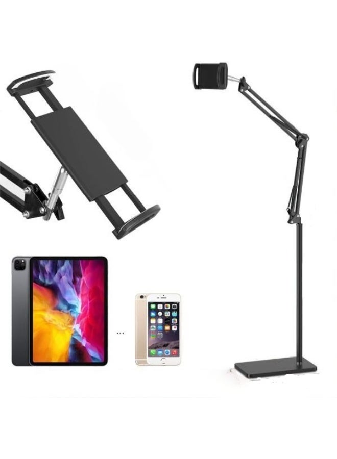 Adjustable Floor Tablet Stand – Foldable Angle, Height-Adjustable Holder for Home or Office Use - Image 3