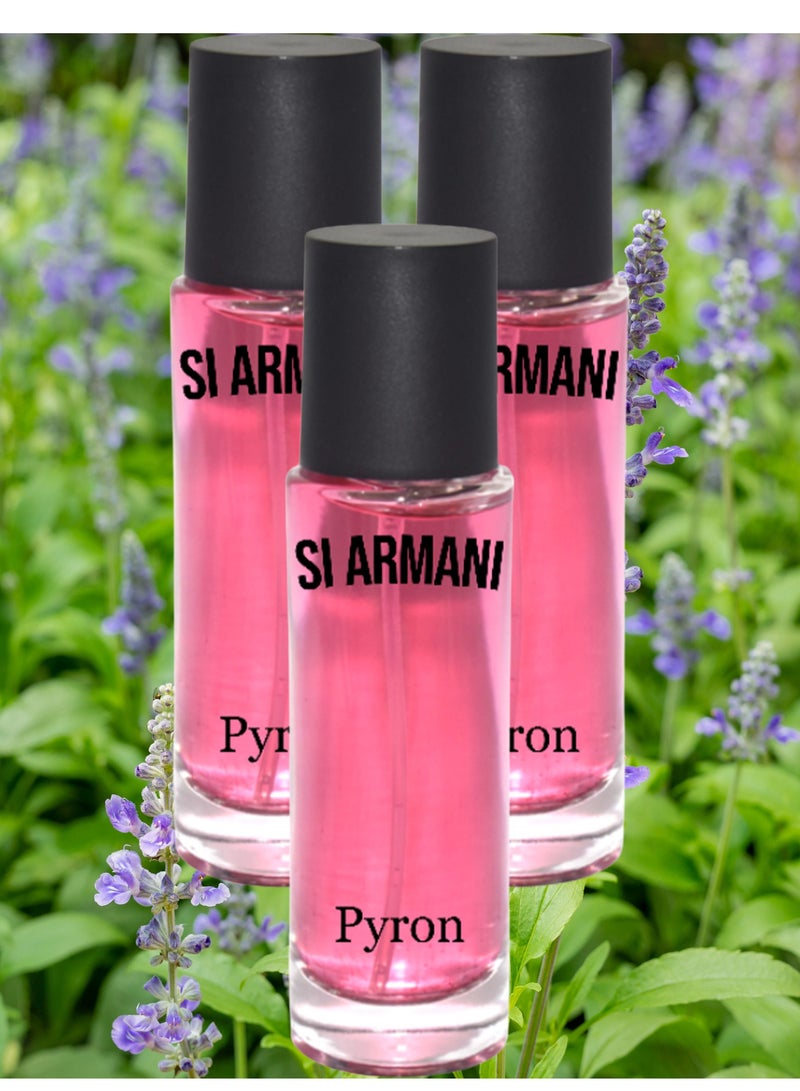 PYRON 3 Pieces Si Armani Perfume 30 ml EDP - Image 1