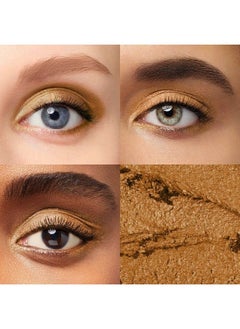 Julep Eyeshadow 101 Crème to Powder Waterproof Eyeshadow Stick Duo Silver Moonlight Metallic & Honey Gold Metallic  - Image 4