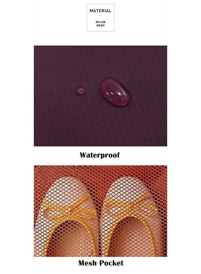 Styleys حقيبة أحذية مقاومة للماء / كيس أحذية للسفر / التخزين (أزرق سماوي، S1095) - Image 5