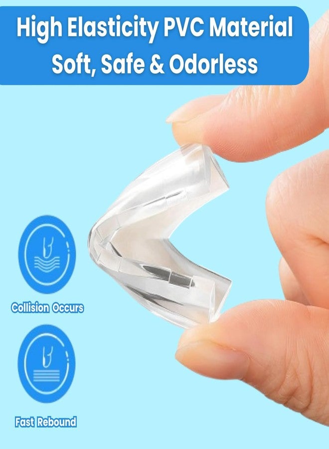 HETVIN Baby Safety Corner Protectors - Transparent Silicone Table Edge Guards - Soft Furniture Corner Bumpers for Child Proofing Sharp Edges - (Set of 10) (V - ShapeBaby Safety Corner) - Image 3